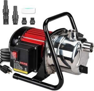 best shallow well jet pump with pressure tank