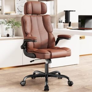 top grain leather executive office chair