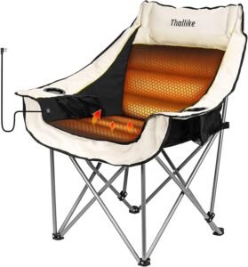 best heated folding chair