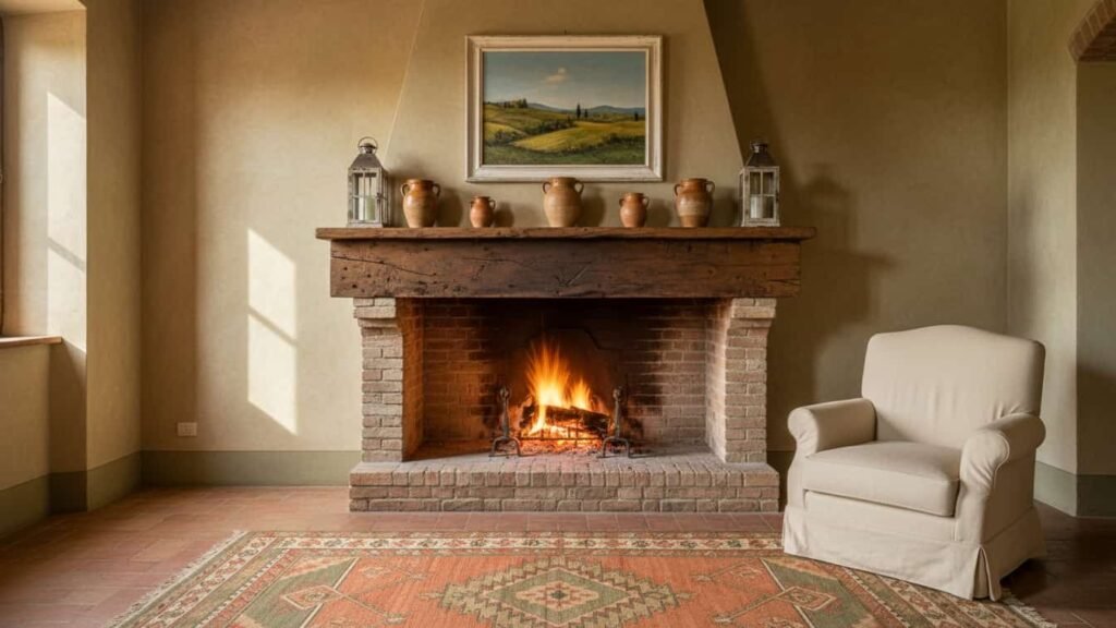 modern traditional fireplace ideas