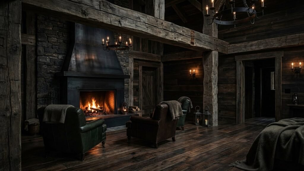 rustic fireplace decor ideas