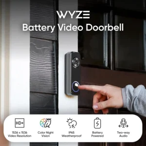 Wyze Timbre de Video con batería,