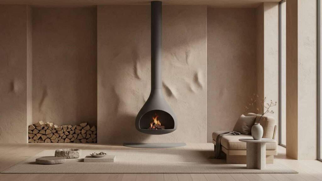 amazon freestanding fireplace