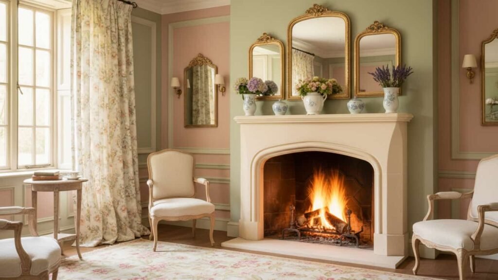 cottage style fireplace ideas