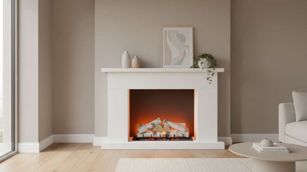 diy faux fireplace ideas