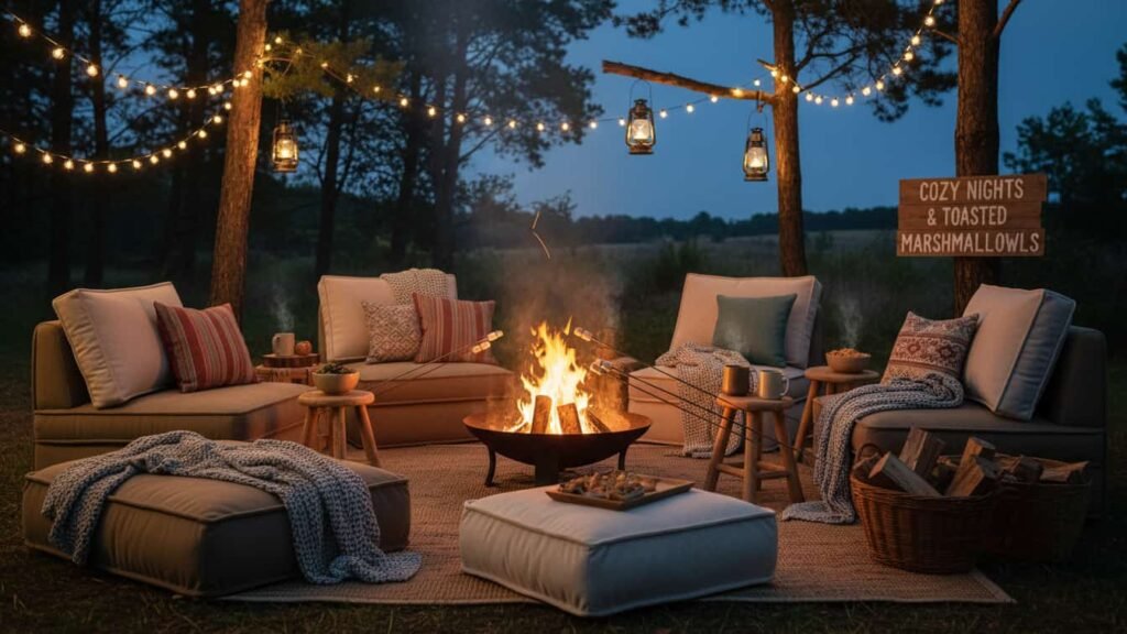 firepit decoration ideas
