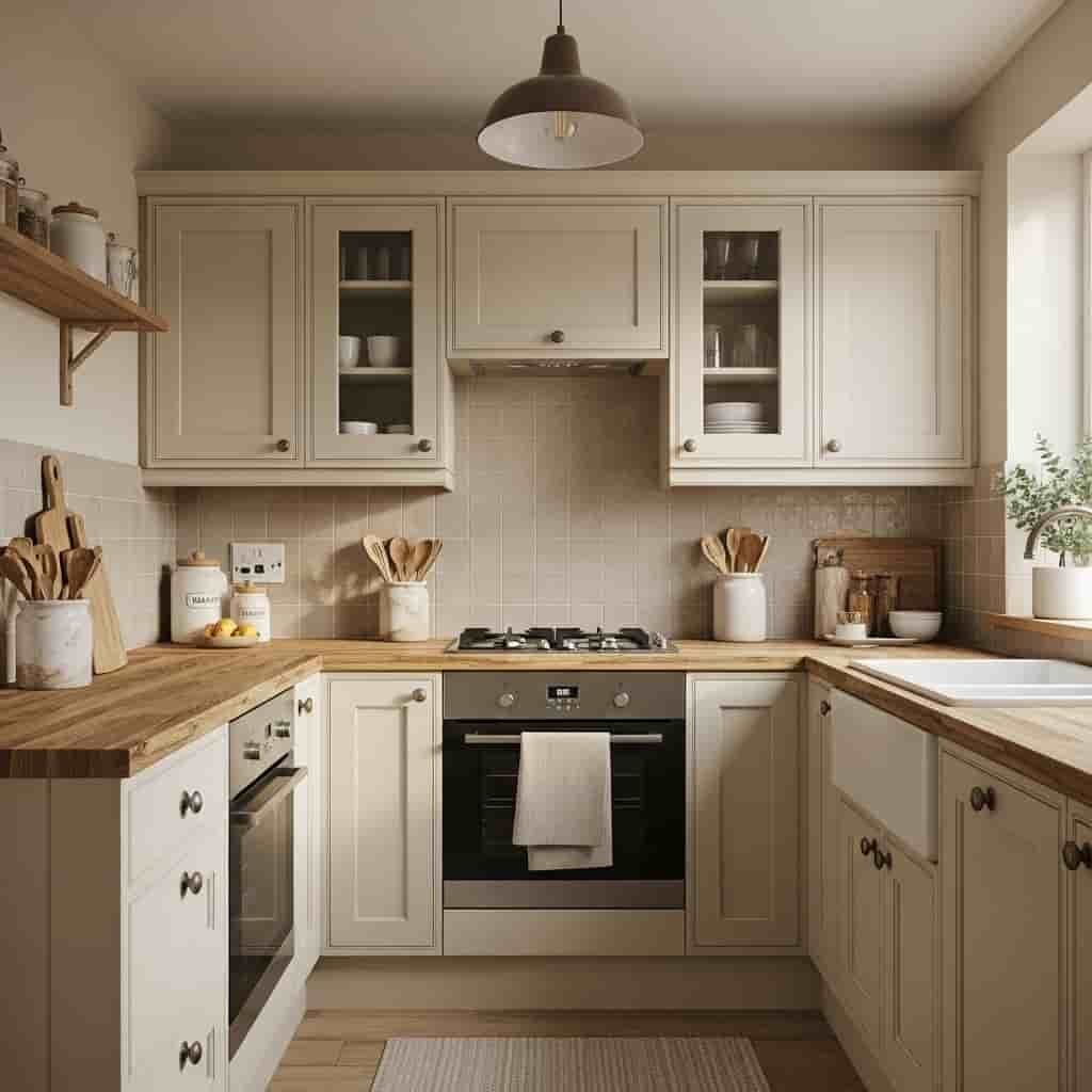 how to design a simple kitchen