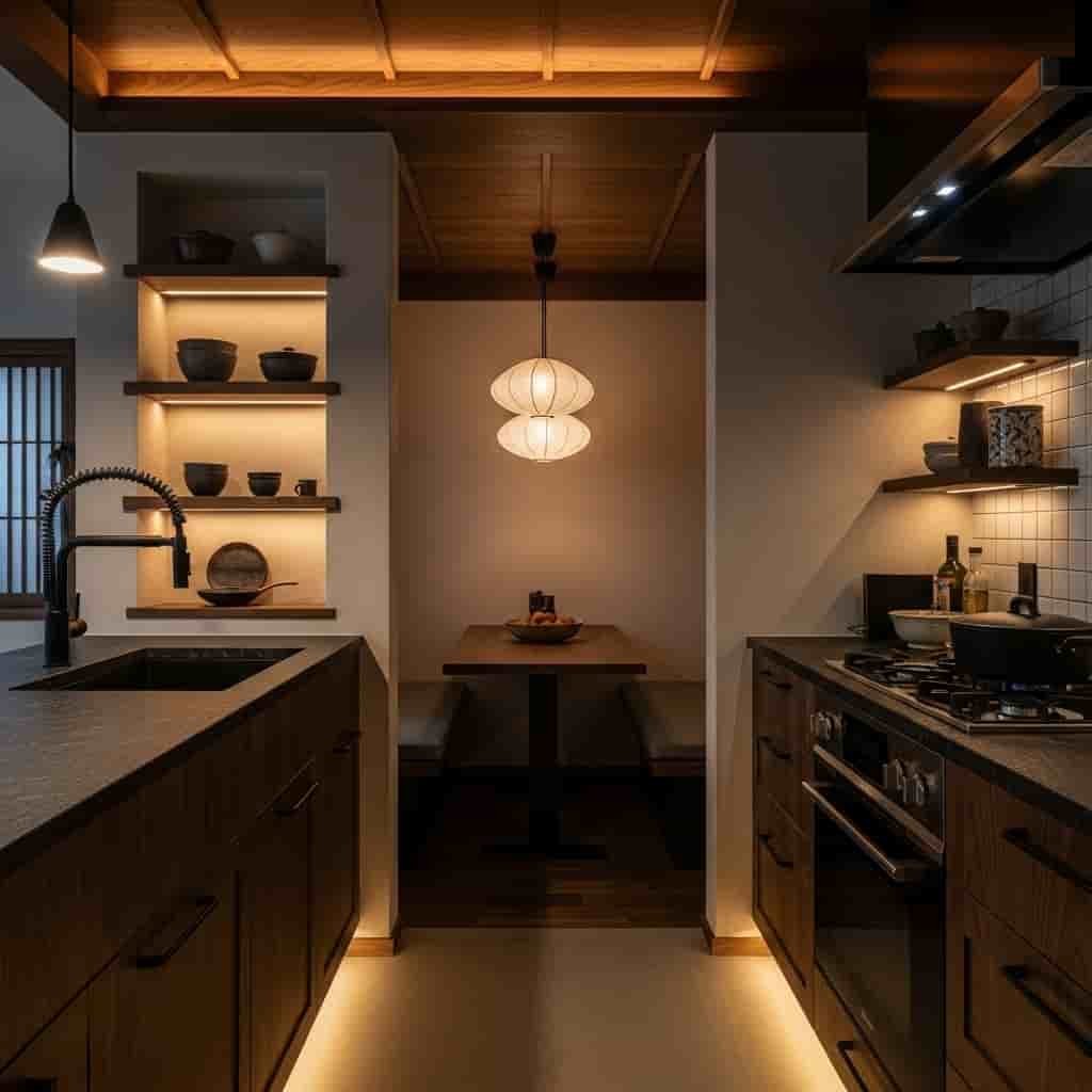japanese kitchen interior design