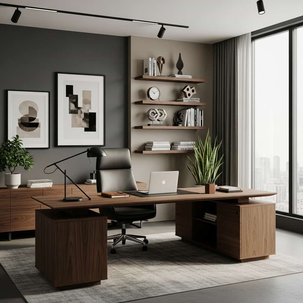 mens office decor ideas