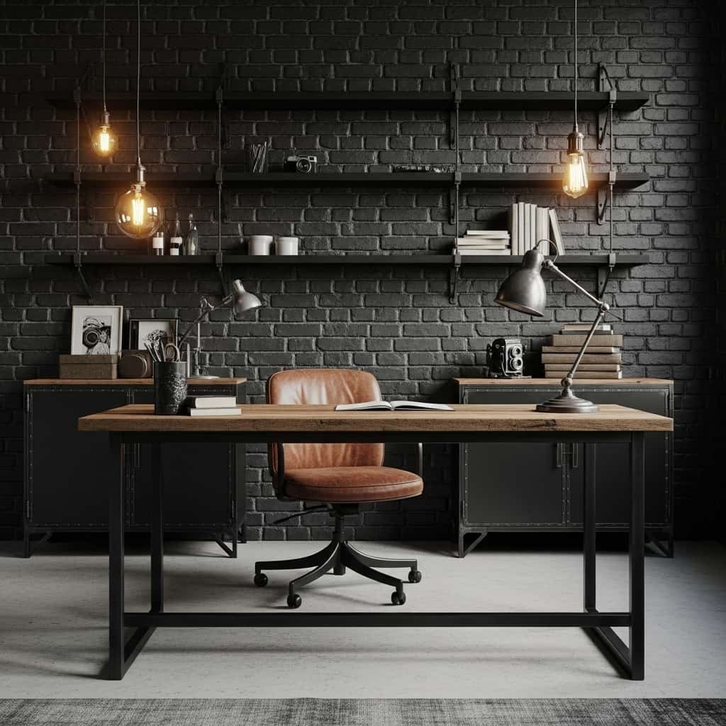 mens office desk decor ideas