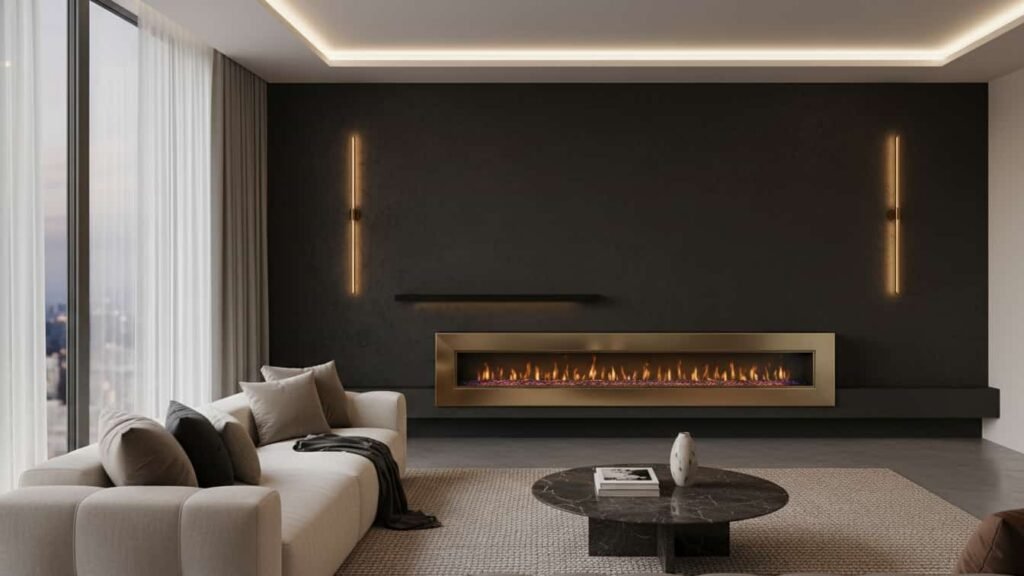 modern electric fireplace ideas