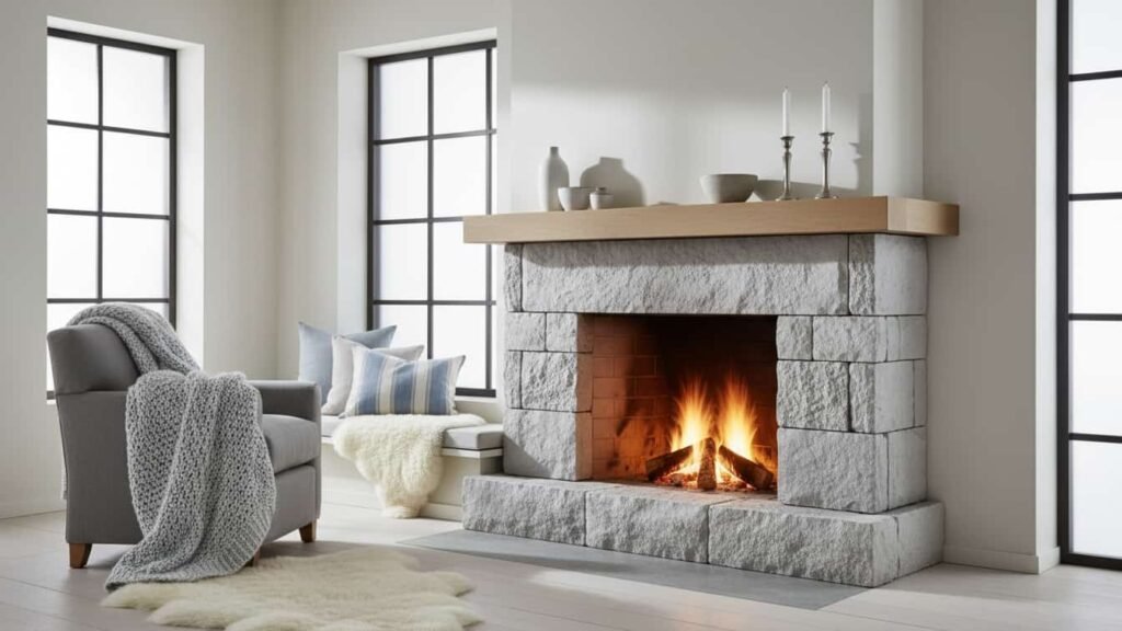 small cottage fireplace ideas