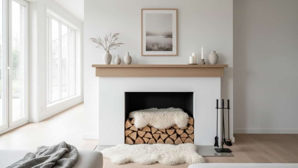 stone fireplace mantel decor ideas