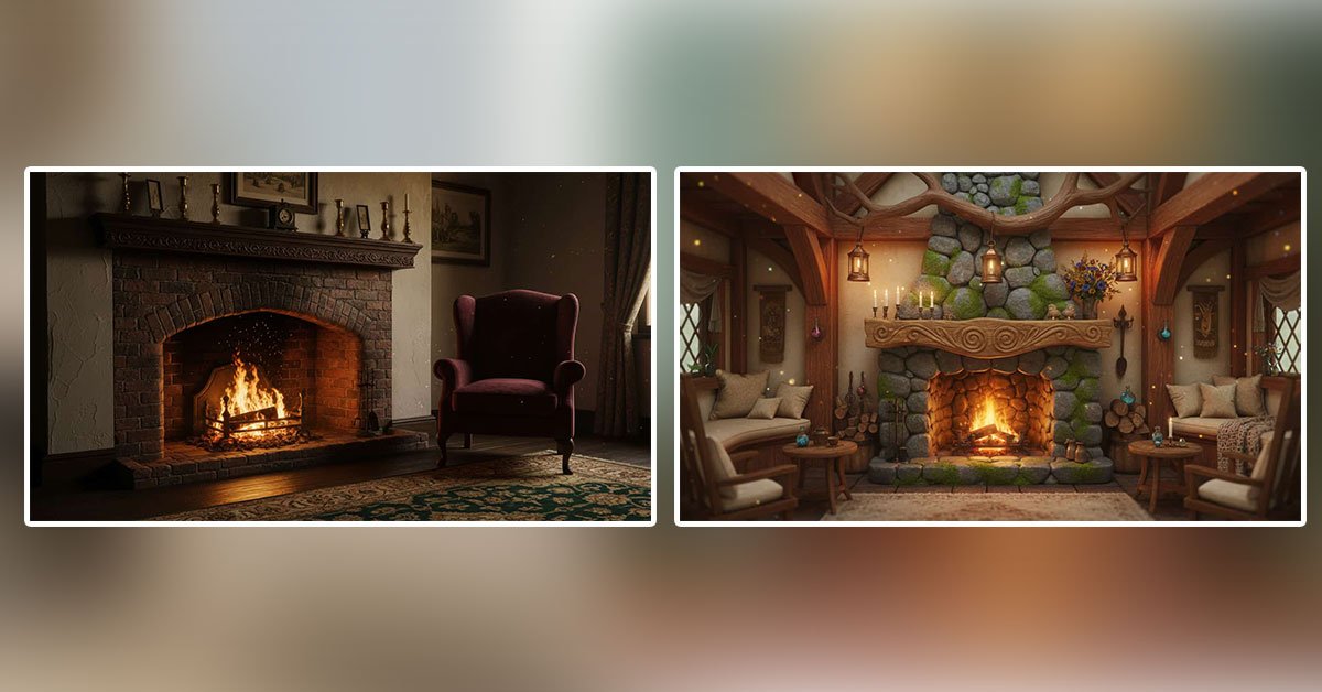 cottage fireplace ideas